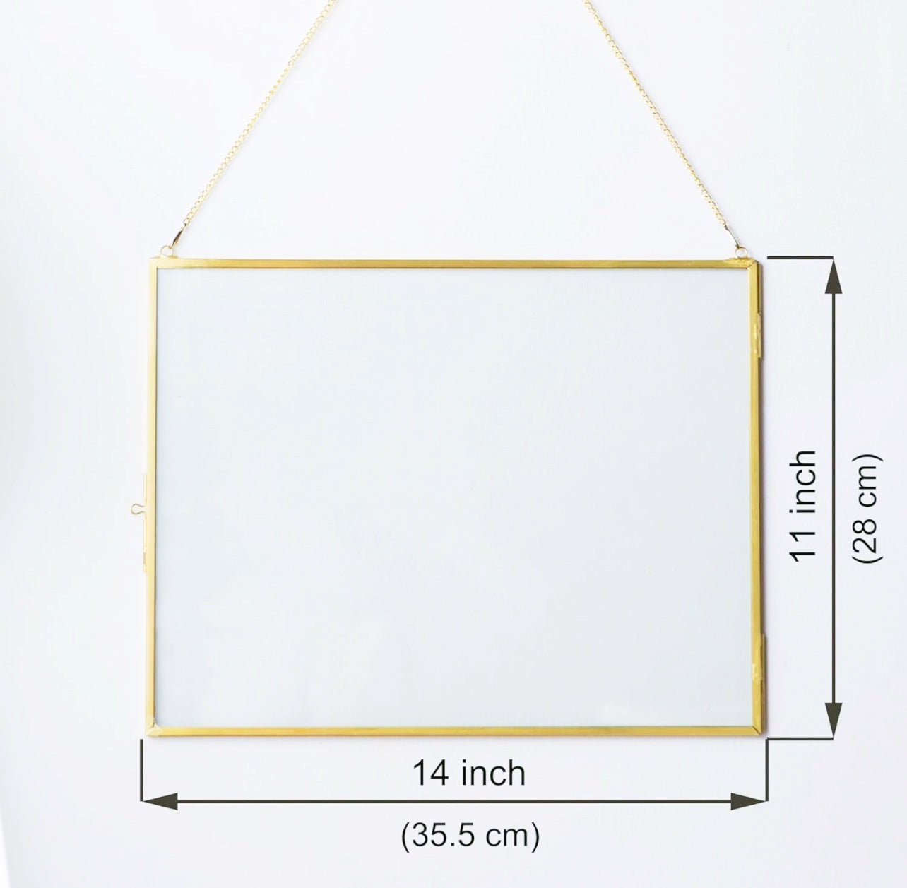 CUADRO ORO LOVE del ramo de novia (35 x 28 cm)